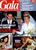 GALA [No 18] du 14/10/1993 - LE VICOMTE LINLEY ET SERENA - MARIAGE - ISABELLE HUPPERT - LA METAMORPHOSE - HELENE ROLLES - L'IDOLE DES JEUNES