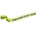 10 mtres de bande jaune de police CRIME SCENE DO NOT CROSS - scotch, tape, bandeau, FBI, NCIS
