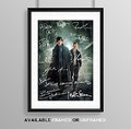 Sherlock Full Cast Signed Autograph Signature A4 Poster Photo Print Photograph Artwork Wall Art Picture Present Birthday Xmas Christmas Memorabilia Gift BBC Benedict Cumberbatch Martin Freeman (POSTER ONLY) by THE HYSTERIA