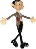 Mr Bean pliable Poseable figure