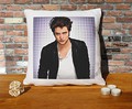 Robert Pattinson Cushion Pillow - Pop Art - 100% Cotton - Available with or without filling pad - 40x40cm (Cover and cushion filling pad) by Stocking Fillers
