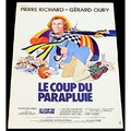 LE COUP DU PARAPLUIE Affiche de film 40x60 - 1980 - Pierre Richard, Grard Oury