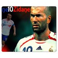 26x 21cm 25,4x 20,3cm Tapis de souris en caoutchouc + chiffon Record amlior Zinedine Zidane