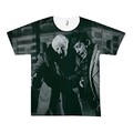 T-Shirt with Jean Gabin dancing with Jean-Paul Belmondo on street at night.