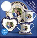 Royal Heritage H.r.h Harry et Megan Markle Mariage commmorative Loving Tasse, Porcelaine fine, Multicolore, 14x 8.5x 8cm