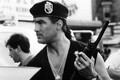 Steven Seagal de Det. Gino Felino in Out for Justice 91x60cm affiche en noir et blanc