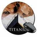 Titanic Leonardo DiCaprio Kate Winslet C Tapis De Souris Ronde Round Mousepad PC