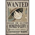 ABYstyle - One Piece - Lot de 9 Posters Wanted 52x35cm (Luffy Zoro Nami Usopp Sanji Chopper Robin Franky Brook)