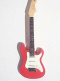 Music Legends Collection - Porte-Clefs Bois Guitare Fs Red