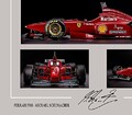 SGH SERVICES Neuf encadre Michael Schumacher Ferrari F310autographe Formule 1Photo ddicace encadre Cadre en Panneau MDF Impression Photo