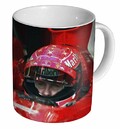 Michael Schumacher F1 Tasse  caf en cramique