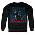 Airwolf Pattern Sweatshirt (Noir), X-Large