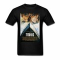 Laugh Dusk Men's Leonardo Dicaprio RMS Titanic Oscars 2016 Short Sleeve T-Shirt S
