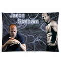 Jason Statham Pillowcase/Taies d'oreillers Custom Pillow case/Taies d'oreillers Cushion Cover 20 X 30 Inch Two Sides