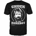 Chuck Norris T-Shirt -XL- Homeboy, schwarz [import allemand]