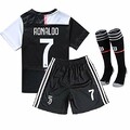 Maillots Football T-Shirts de Sport CR7 N7 Cristiano Ronaldo Juventus 2019-2020 Home Garon Vtements de Football pour Enfant Garon (26/9-10 Years, 2020 Ronaldo)