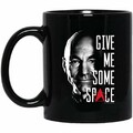 Star Trek Next Generation Picard Some Space Premium 11 oz. Black Mug