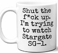 Stargate SG-1 Gift Mug. Funny Parody TV Show Lover Fan