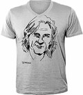 Mister Merchandise Homme T-Shirt Gerard Depardieu Men Chemise V-Neck