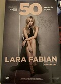 AFFICHE / Lara Fabian - 50 World Tour - 40x60cm Poster