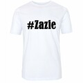 T-Shirt Chemise #Zazie Hashtag Diamant pour Les Femmes et Les Enfants en Noir et Blanc