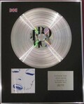 MADONNA- CD Platinum Disc- 5 cm Motif rotique