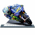 Valentino Rossi Moto GP en Horloge Miniature sur Socle 11