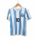 Direct Sport Maillot Maradona Argentine 86 rtro - Equipe d'argentine de Football 1986 - rplique