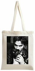 Ian Somerhalder Vampire Diaries Tote Bag