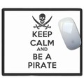 Keep Calm and Be A Pirate - Tapis de souris en plastique