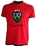 T-shirt RCT Toulon - Collection officielle Rugby Club Toulonnais - Top 14 - Ligne Ville - Taille Adulte Homme