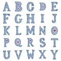 FATIMA - 6 MAJUS bb bleus 5cm - TrickyBoo motifs et lettres autocollantes  repasser personnalisent cadeaux bbs et vtements enfants.often.