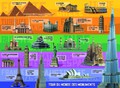 Ravensburger - 12656 - Puzzle Enfant Classique - Tour Du Monde Des Monuments - 200 Pices XXL