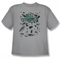 Billy The Exterminator - - Crawling jeunesse T-shirt En Argent