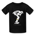 Sixtion Kid's Deftones Blooming T-shirt Black Medium