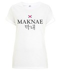 Maknae kPop t-shirt for true kPop fans [White, All Sizes] (M)