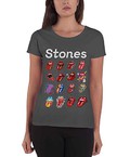 The Rolling Stones T Shirt No Filter Tour Evolution Nouveau Officiel Femme