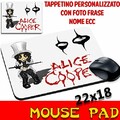 Souris Pad Alice Cooper Tapis de souris personnalis avec photos, Logo eCC