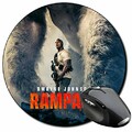 Rampage Dwayne Johnson Tapis De Souris Ronde Round Mousepad PC