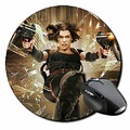 Resident Evil Afterlife Milla Jovovich Tapis De Souris Ronde Round Mousepad PC