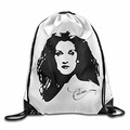 KAKICSA Unisex Gym Bag Celine Dion Gym Drawstring Bags Backpack