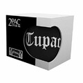 Tupac Shakur Tasse  Caf Cross Portrait 2Pac Logo All Eyez On Me Officiel Blanc