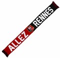 Stade Rennais FC SRFC-ECH-041 DJQ Echarpe Football, Rouge/Noir, FR Fabricant : Taille Unique