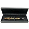 Ted Lapidus S5601402D Retractable Ballpoint Pen Gold Plated with Black Tip