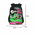 JKAINI Kids Backpacks Splatoon Printed?Backpack + Messenger Bag + Pencil Case Combination Package