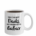 White Mug The Happy Life Club Babar Gift Mug Idea for Grandpa-The Best Get Promoted Fathers Grandparents Day Coffee Cup11oz