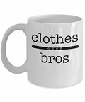 100% Ceramic 11-Ounce White Mug Clothes Over Bros One Tree Hill One Tree Hill Merchandise Accessories Shirt Poster Sticker Pin Vinyl Decal Artwork