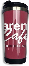 NR Karen's Cafe Shirt & Acirc; & Euro; One Tree Hill Lucas Scott Stainl Steel Vacuum Tumbler 13.5 Oz Coffee Cup Travel Mug